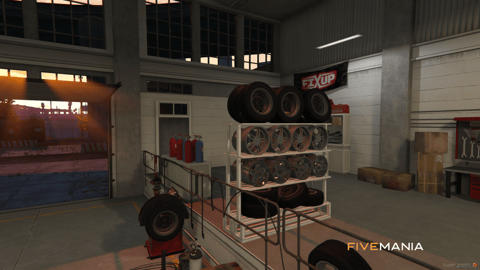FIVEM Tuner Shop | Custom Mechanic & Tuning MLO | Interior & Exterior | Reception Area | Bar Area | Garage Bays | Add-On | Optimized | Fivem Ready | High Quality — image 7