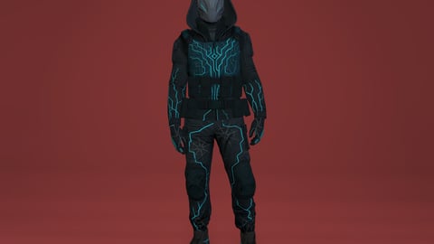 Kairo | Male Ped | Multiple Outfits | Optimized & Fivem Ready [Add-On] — image 6