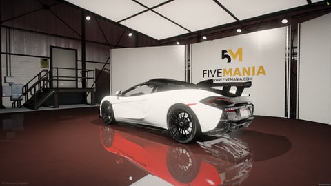 FIVEM McLaren 620R | Realistic Sports Car [Badged] Add-On | Interior & Exterior | Working Lights | Custom Wheels | Optimized | Fivem Ready | High Quality — image 8