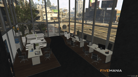 FIVEM Dynasty | Modern Office MLO | Interior & Exterior | Reception Area | Private Offices | Add-On | Optimized | Fivem Ready | High Quality — image 7
