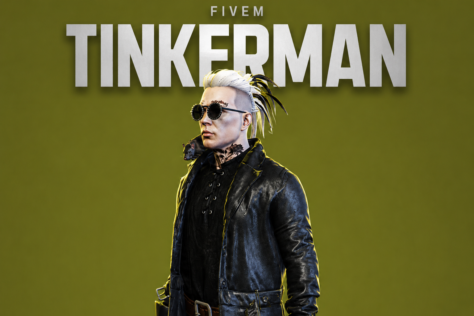 Tinkerman | Male Ped | Multiple Outfits | Optimized & Fivem Ready [Add-On]