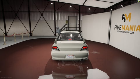 FIVEM Mitsubishi Lancer Evo IX | Realistic Sports Car [Unbadged] Add-On | Interior & Exterior | Custom Wheels | Working Lights | Optimized | Fivem Ready | High Quality — image 6