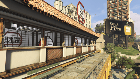 FIVEM Japanese Restaurant | Authentic Dining MLO | Interior & Exterior | Full Kitchen | Bar Area | Office | Add-On | Optimized | Fivem Ready | High Quality — image 3