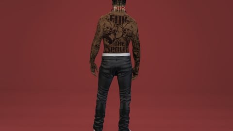 Rhodeey | Male Ped | Multiple Outfits | Optimized & Fivem Ready [Add-On] — image 8