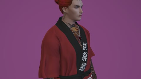 Akira | Male Ped | Multiple Outfits | Optimized & Fivem Ready [Add-On] — image 3