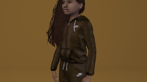 Aaliyah | Female Teen Ped | Multiple Outfits | Optimized & Fivem Ready [Add-On] — image 4