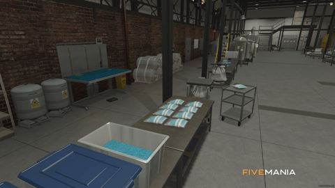 FIVEM Meth Lab | Hidden Industrial MLO | Interior & Exterior | Custom Props | Add-On | Optimized | Fivem Ready | High Quality — image 9