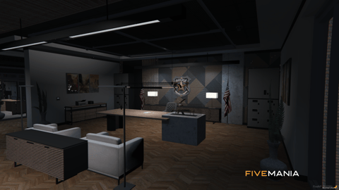 FIVEM Mission Row Police Department V2 | Enhanced Police Station MLO | Interior & Exterior | Modern Design | Detailed Offices | Garage | Add-On | Optimized | Fivem Ready | High Quality — image 35