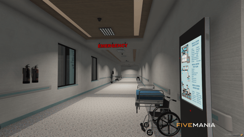 FIVEM Medical Center V2 | Modern Hospital MLO | Interior & Exterior | Reception Area | Patient Rooms | Pharmacy | Working Elevators | Add-On | Optimized | Fivem Ready | High Quality — image 28