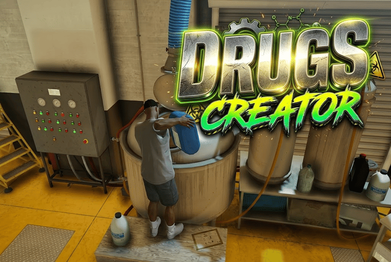 FIVEM Drugs Creator, Advanced Drug Crafting & Distribution Script