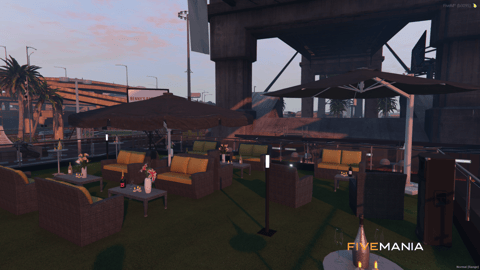 FIVEM Bennys Racetrack | Custom Racing Circuit MLO | Interior & Exterior | Track Lighting | Seating Area | Add-On | Optimized | Fivem Ready | High Quality — image 19