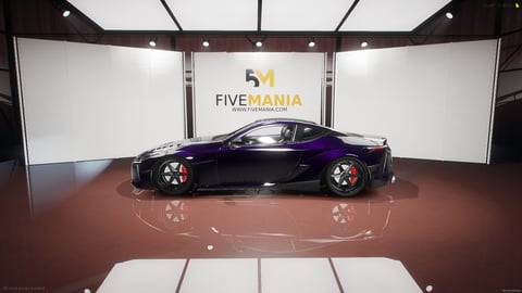 FIVEM Lc500 | Realistic Sports Car [Unbadged] Add-On | Interior & Exterior | Custom Wheels | Working Lights | Optimized | Fivem Ready | High Quality — image 7