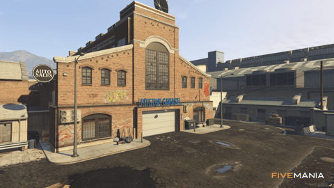 FIVEM Pitstop Hub | Custom Mechanic Shop MLO | Interior & Exterior | Detailed Garage | Lounge Area | Add-On | Optimized | Fivem Ready | High Quality — image 2