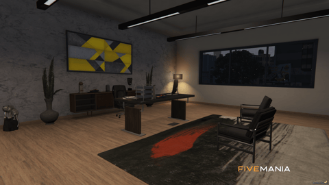 FIVEM Taxi Headquarters | Lore-Friendly Taxi Service MLO | Interior & Exterior | Reception Area | Offices | Classroom | Custom Props | Add-On | Optimized | Fivem Ready | High Quality — image 16