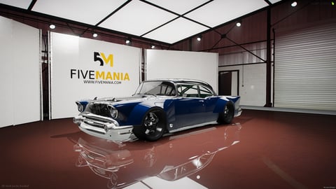 FIVEM Belairwb | Classic Muscle Car [Unbadged] Add-On | Custom Engine | Widebody Kit | Tuning Parts | Add-On | Optimized | Fivem Ready | High Quality — image 3
