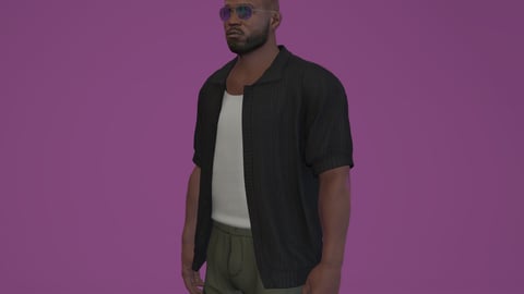 Jean | Male Ped | Multiple Outfits | Optimized & Fivem Ready [Add-On] — image 4