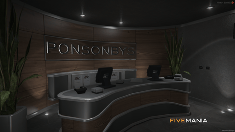 FIVEM Ponsonbys Clothing Store V2 | Luxury Clothing Store MLO | Interior & Exterior | Custom Props | Optimized | Fivem Ready | High Quality — image 5