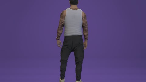 Benji | Male Ped | Multiple Outfits | Optimized & Fivem Ready [Add-On] — image 8