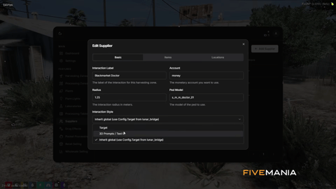 FIVEM Drugs Creator | Advanced Drug Crafting & Distribution Script | Custom Processing Zones | Harvesting & Planting | Wholesale & Retail Selling | Multiple Drug Types | Add-On | Optimized | Fivem Ready | High Quality, image 42