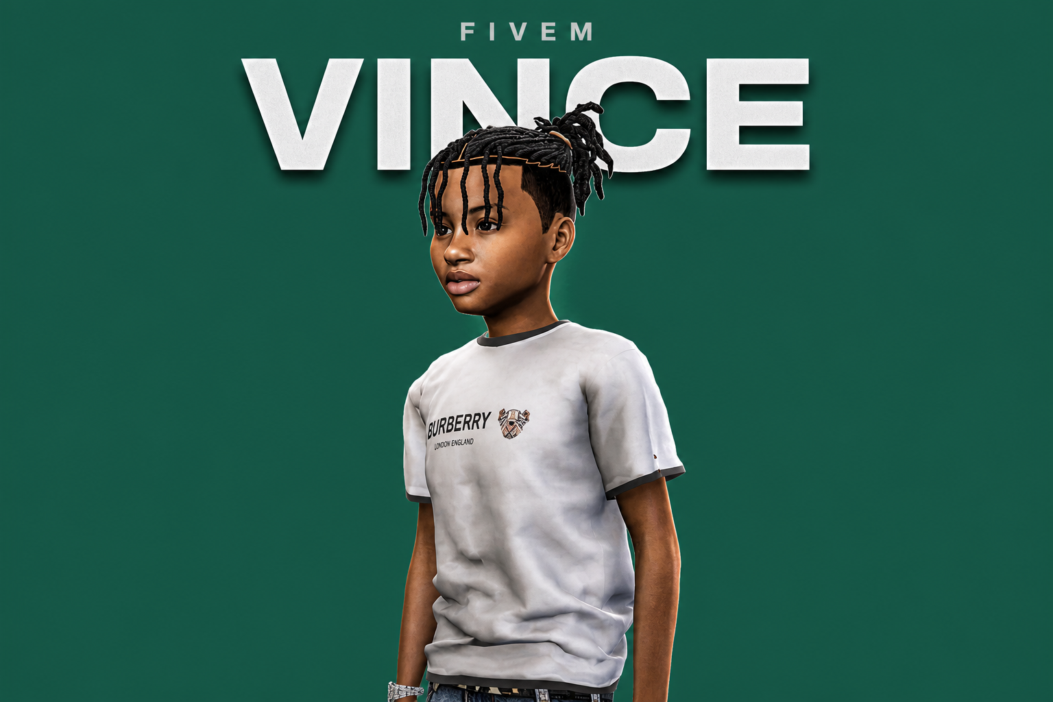Vince | Male Teen Ped | Multiple Outfits | Optimized & Fivem Ready [Add-On]