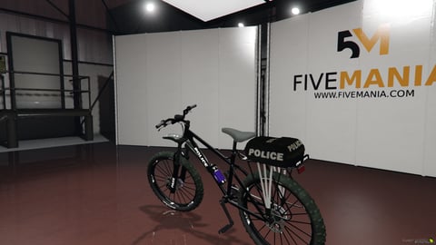 FIVEM Pbike | Lore-Friendly Police Bicycle Add-On | Working Lights | Storage Box | Optimized | Fivem Ready | High Quality — image 8