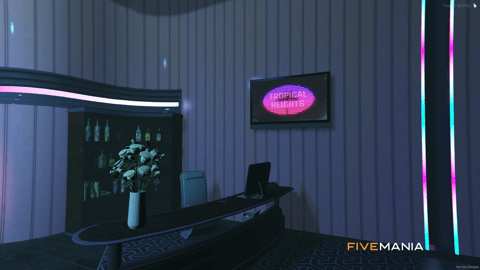 FIVEM Tropical Heights Nightclub | Vibrant Nightclub MLO | Interior & Exterior | Rooftop Pool | Custom Lighting | Add-On | Optimized | Fivem Ready | High Quality — image 6