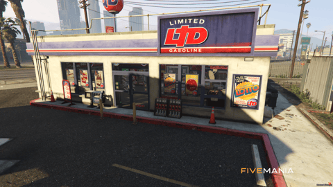 FIVEM Ltd Gasoline Reworked | Lore-Friendly Gas Station MLO | Interior & Exterior | Custom Props | Fast Food Counter | Add-On | Optimized | Fivem Ready | High Quality — image 2