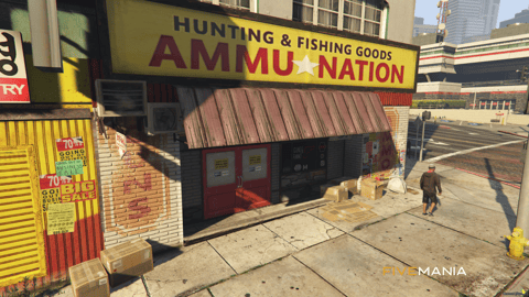 FIVEM Ammunation Reworked V3 | Custom Weapon & Clothing Shop MLO | Interior & Exterior | Modern Design | Optimized | Add-On | Fivem Ready | High Quality — image 6