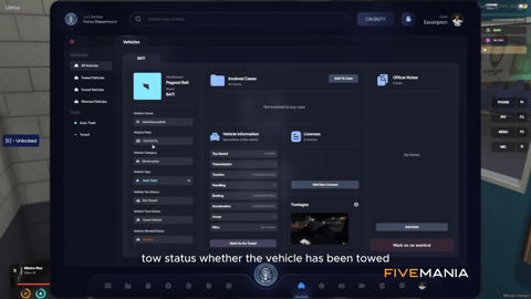 FIVEM Police MDT and Dispatch System | Comprehensive Law Enforcement Tool | Live Map, Dispatch Calls, Citizen & Case Management, Department Overview | Add-On | Optimized | Fivem Ready | High Quality, image 39