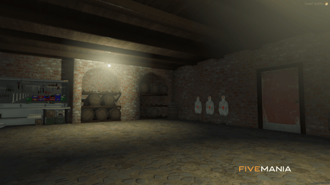 FIVEM The Italian Manor | Luxury Italian Estate MLO | Interior & Exterior | Bar & Office | Detailed Rooms | Add-On | Optimized | Fivem Ready | High Quality — image 31