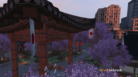 FIVEM Legion Square Tokyo | Japanese Themed Map Edit | Cherry Blossom Trees & Custom Buildings | Optimized | Fivem Ready | High Quality — image 23