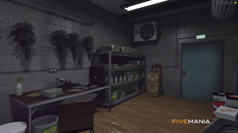 FIVEM Smokeys Weed Shop | Detailed Cannabis Dispensary MLO | Interior & Exterior | Custom Props | Outdoor Area | Add-On | Optimized | Fivem Ready | High Quality — image 10