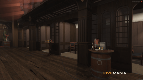 FIVEM The Last Night Bar | Classic Pub MLO | Interior & Exterior | Custom Props | Detailed Bar | Add-On | Optimized | Fivem Ready | High Quality — image 9