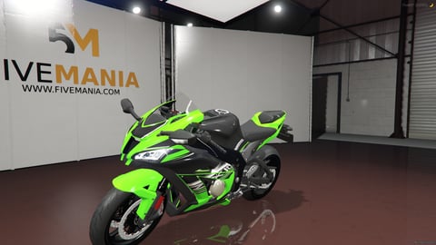 FIVEM Zx10r | Realistic Sports Bike [Unbadged] Add-On | Optimized | Fivem Ready | High Quality — image 3