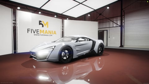 FIVEM Hype | Realistic Sports Car [Unbadged] Add-On | Working Lights | Fivem Ready | High Quality — image 3