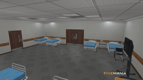 FIVEM Paleto Hospital | Functional Hospital MLO | Interior & Exterior | Reception | Morgue | Add-On | Optimized | Fivem Ready | High Quality — image 10