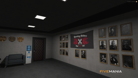 FIVEM Burning Motors Club | Exclusive Motor Club MLO | Interior & Exterior | Garage & Bar | Meeting Room | Tattoo Parlor | Add-On | Optimized | Fivem Ready | High Quality — image 21