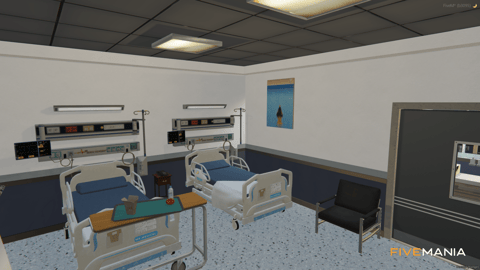 FIVEM Oceanmedical | Modern Medical Center MLO | Interior & Exterior | Parking Garage | Rooftop Patio | Lab & Offices | Add-On | Optimized | Fivem Ready | High Quality — image 35