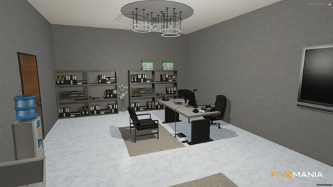 FIVEM Sushi Lounge | Modern Sushi Restaurant MLO | Interior & Exterior | Full Kitchen | Office Space | Add-On | Optimized | Fivem Ready | High Quality — image 8