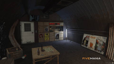 FIVEM Blackmarket | Hidden Criminal Enterprise MLO | Interior & Exterior | Workshop & Storage | Add-On | Optimized | Fivem Ready | High Quality — image 4