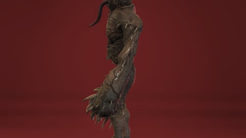 Necromutant | FiveM Male Ped | Mutant Monster Character | Multiple Outfits | Optimized & Fivem Ready [Add-On], image 8