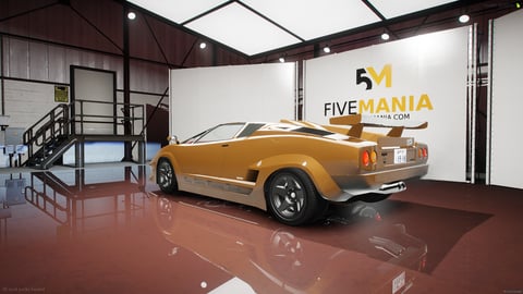 FIVEM Bstorero2 | Realistic Sports Car [Unbadged] Add-On | Interior & Exterior | Fivem Ready | High Quality — image 8