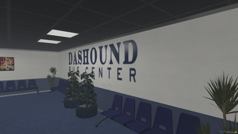 FIVEM Bus Station | Lore-Friendly Transit Hub MLO | Interior & Exterior | Waiting Area | Offices | Add-On | Optimized | Fivem Ready | High Quality — image 9