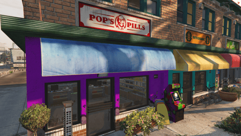 FIVEM Vespucci Beach Bmarket | Marketplace MLO | Interior & Exterior | Pharmacy & Electronics Store | Custom Props | Add-On | Optimized | Fivem Ready | High Quality — image 3