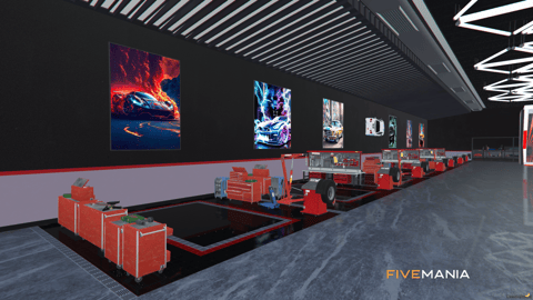 FIVEM Stop Car Mechanic | Full-Service Garage MLO | Interior & Exterior | Tuning & Detailing | Rooftop Parking | Add-On | Optimized | Fivem Ready | High Quality — image 13