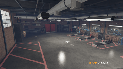 FIVEM Motoclub Holland Club | Motoclub Clubhouse & Garage MLO | Interior & Exterior | Bar & Lounge | Mechanic Garage | Custom Props | Add-On | Optimized | Fivem Ready | High Quality — image 7