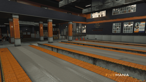 FIVEM Truck You Repairs | Massive Truck Repair MLO | Interior & Exterior | Multiple Bays | Office Space | Custom Props | Add-On | Optimized | Fivem Ready | High Quality — image 5