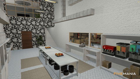 FIVEM Sushi Lounge | Modern Sushi Restaurant MLO | Interior & Exterior | Full Kitchen | Office Space | Add-On | Optimized | Fivem Ready | High Quality — image 6