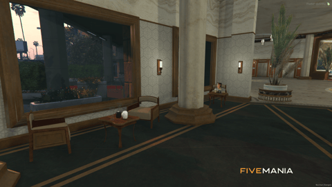 FIVEM Opium Nights Hotel | Luxury Hotel MLO | Interior & Exterior | Multiple Rooms | Custom Props | Add-On | Optimized | Fivem Ready | High Quality — image 9