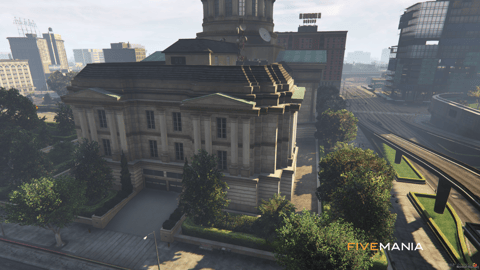 FIVEM City Hall Downtown | Grand Government MLO | Interior & Exterior | Add-On | Optimized | Fivem Ready | High Quality — image 12